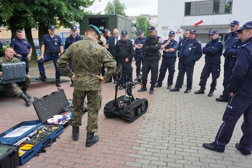 Bydgoscy policjanci przeszli „bombowe szkolenie”
