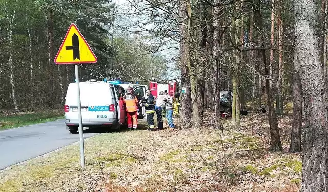 Do wypadku doszło we wtorek (17 kwietnia) po godz. 13. na drodze powiatowej Nowa Sól - Stany.Jak poinformowała nas st. sierż. Justyna Sęczkowska, rzeczniczka nowosolskiej policji, nissanem podróżowały cztery osoby: 35-letnia kobieta wraz z trójką dzieci (dwie 4-letnie córeczki i jedna 6-letnia).Jak wstępnie ustalono, kobieta w czasie jazdy odwróciła się do dzieci i wtedy straciła panowanie nad pojazdem, który uderzył w przydrożne drzewo, tuż przed miejscowością Stany. Na miejsce przyjechała policja, straż pożarna oraz pogotowie ratunkowe. Jedna 4-latka została przetransportowana śmigłowcem Lotniczego Pogotowia Ratunkowego do szpitala w Zielona Górze, natomiast druga karetką. Najstarszą dziewczynkę przewieziono do szpitala w Nowej Soli. Policja w miejscu wypadku wprowadziła ruch wahadłowy.Paweł WańczkoZobacz też wideo: KRYMINALNY CZWARTEK - 15.03.2018 - Agresywny mężczyzna zatrzymał radiowóz w centrum Gorzowa. Chciał odebrać broń policjantce. Był pod silnym działaniem narkotyków.POLECAMY ODCINKI "KRYMINALNEGO CZWARTKU":