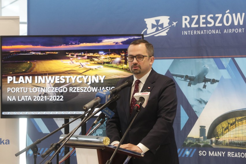 Mimo pandemii lotnisko w Jasionce zapowiada inwestycje za 53 miliony złotych. To plan na najbliższe dwa lata
