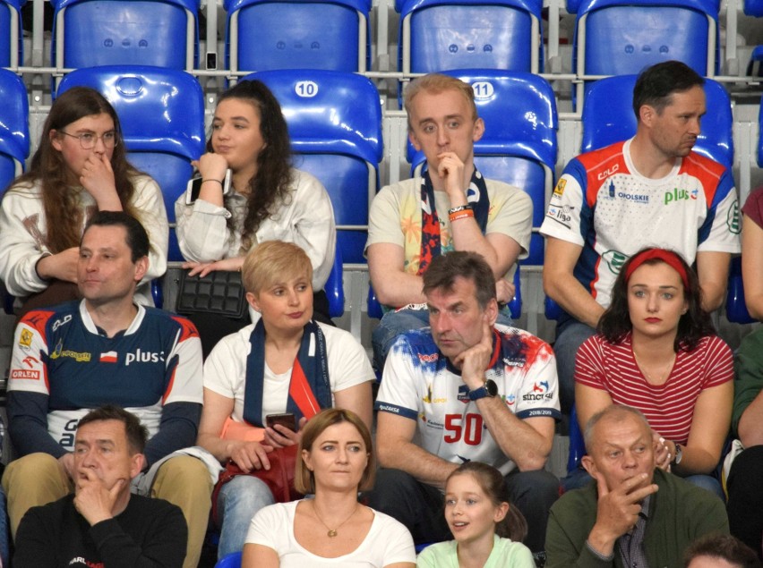 Kibice na meczu Grupa Azoty ZAKSA Kędzierzyn-Koźle - Aluron...