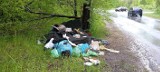 Kobieta zrobiła porządki a śmieci wyrzuciła na ulicę w Kielcach. Straż Miejska ją namierzyła