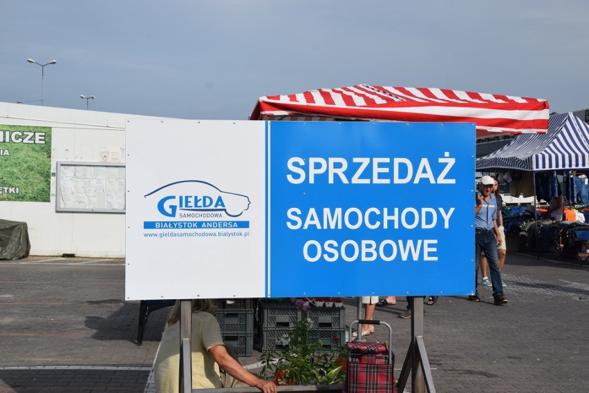 Giełda samochodowa w Białymstoku. Sprawdź, co było do kupienia przy Andersa (zdjęcia)