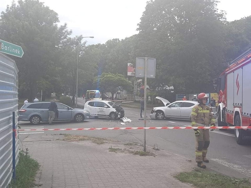 Zderzenie samochodów w Gorzowie. Tworzą się korki