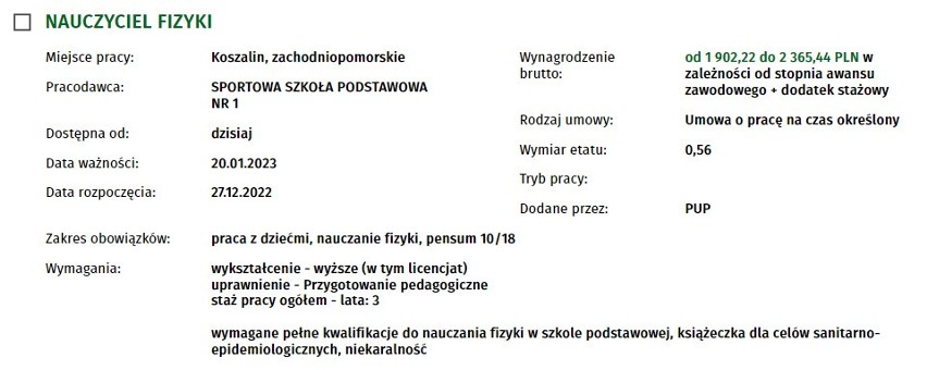 Szukasz pracy w Koszalinie i regionie? Sprawdź, jakie oferty...