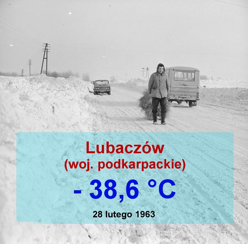 W tych miejscowościach padły rekordy zimna w Polsce. Zobacz listę TOP 15!