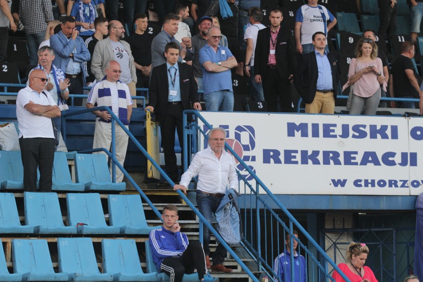 Ruch Chorzów - GKS Katowice 1:0. Tak cieszyli się kibice i piłkarze Niebieskich ZDJĘCIA