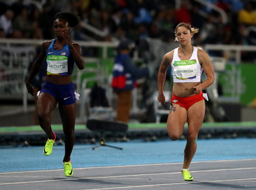 Ewa Swoboda podczas Igrzysk Olimpijskich w Rio