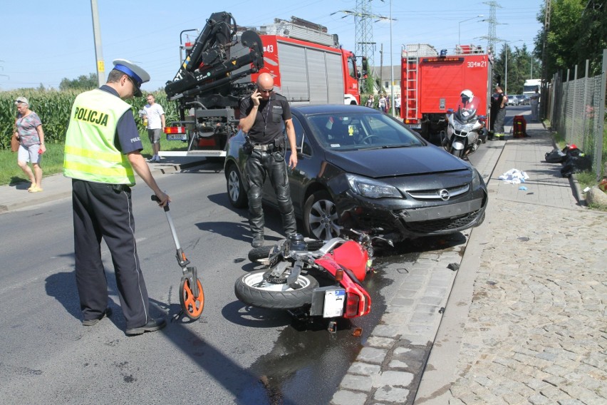 Wypadek na Krzemienieckiej