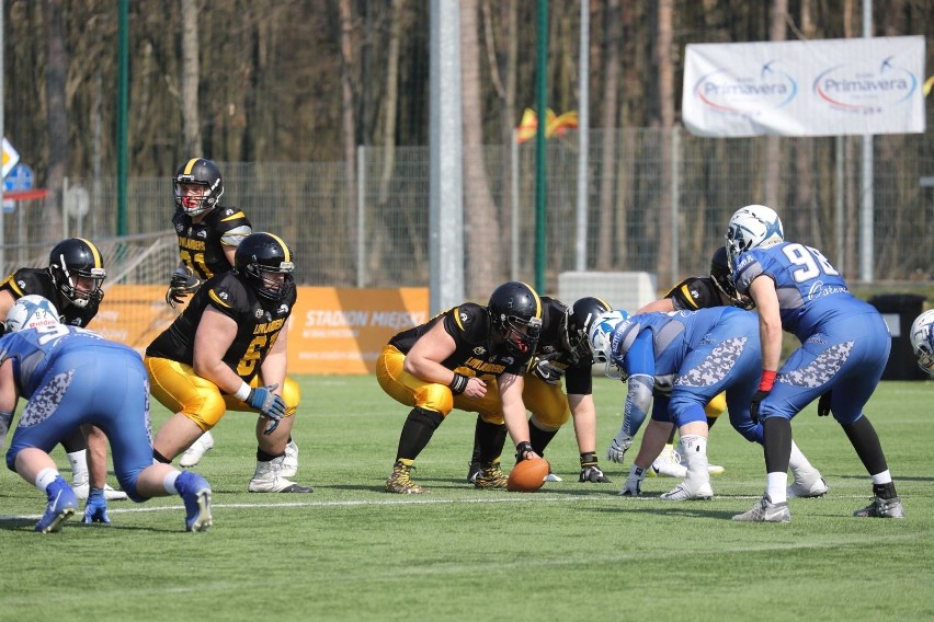 Mecz futbolu amerykańskiego Lowlanders Białystok - Tychy...