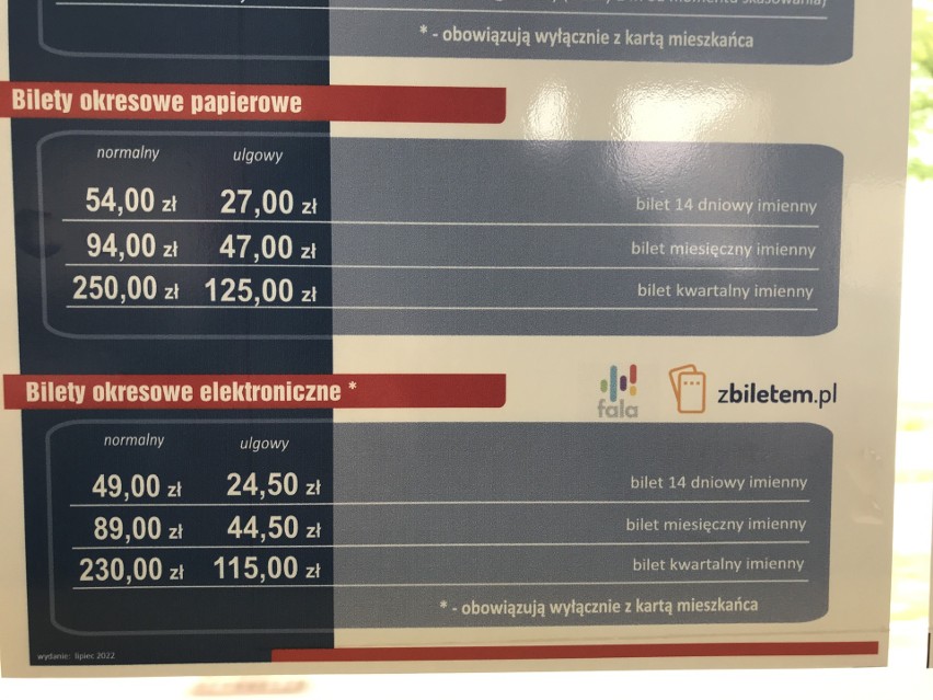 Lipiec z podwyżką. Nowe bilety nie wszędzie dostępne. Zniżka dla mieszkańca Słupska elektronicznie