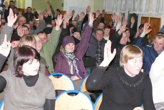 Mieszkańcy Tychowa Nowego jednogłośnie wybrali na sołtysa Matysek.