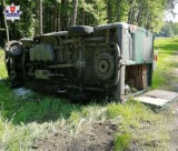 Tragiczny wypadek w Adampolu. Nie żyje 61-letni kierowca mercedesa