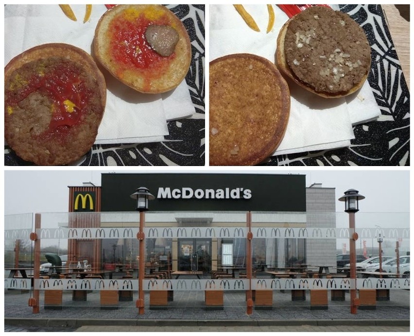 Nasz Internauta dostał w Mc Donaldsie przy ul. Produkcyjnej...