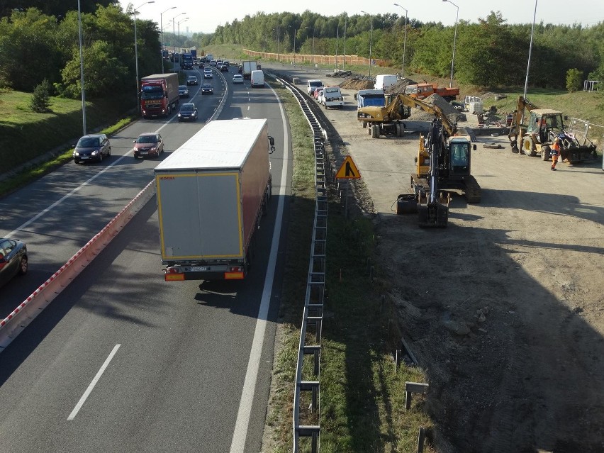 Remont autostrady A4 w Rudzie Śląskiej