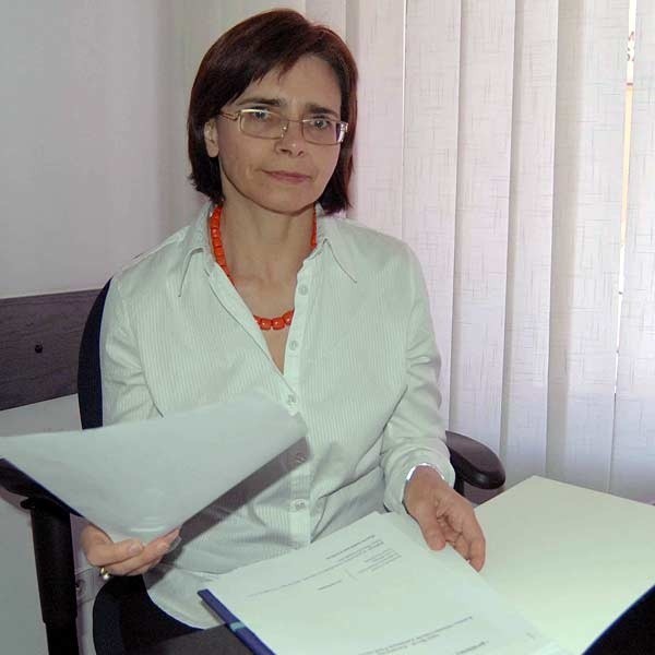 Lek. med. Maria Banaszkiewicz, powiatowy państwowy lekarz sanitarny w Rzeszowie.