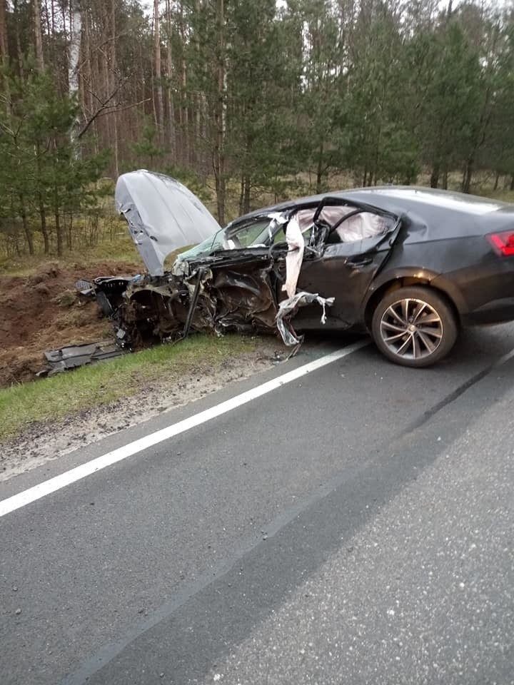 Dzisiaj (poniedziałek) doszło do wypadku na drodze krajowej...