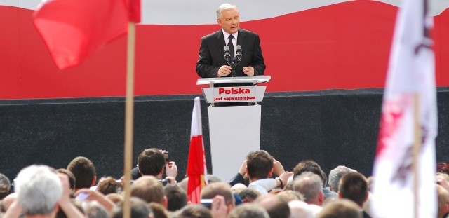 Kandydat PiS na prezydenta ,Jarosław Kaczyński, spotkał się w Londynie z przedstawicielami Polonii