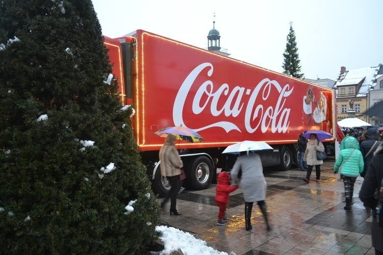 Ciężarówka Coca-Coli w Rybniku gościła już chociażby w 2018...