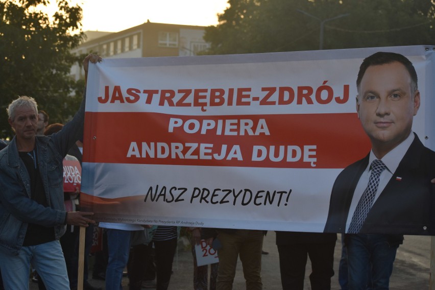 Andrzej Duda w Jastrzębiu-Zdroju...