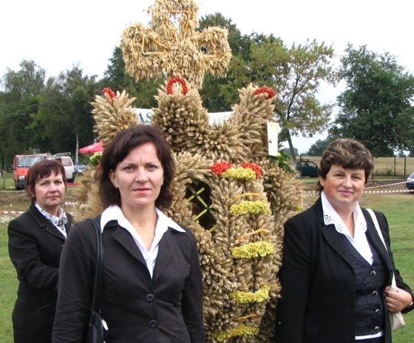 Dożynkowy wieniec z Jastrzębi.