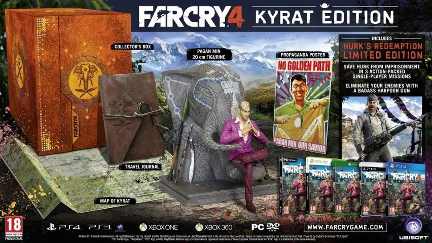 Far Cry 4: Kyrat Edition w szczegółach