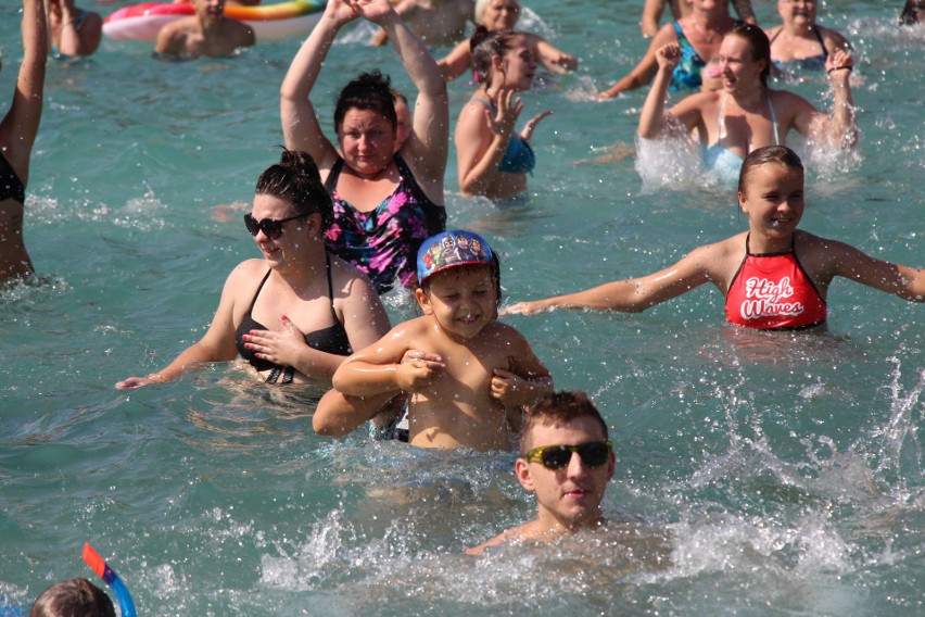 Aqua aerobik i inne atrakcje Kąpieliska Leśnego w Gliwicach ZDJĘCIA