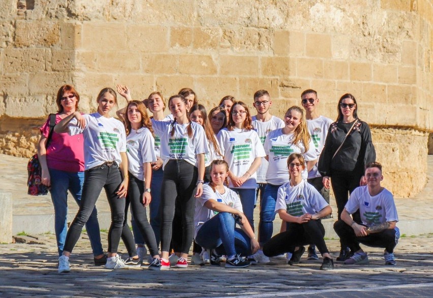 Uczniowie tarnobrzeskiego "Rolnika" zdobywają doświadczenie zawodowe Hiszpanii