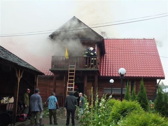 Pożar w Sanktuarium w Kałkowie 