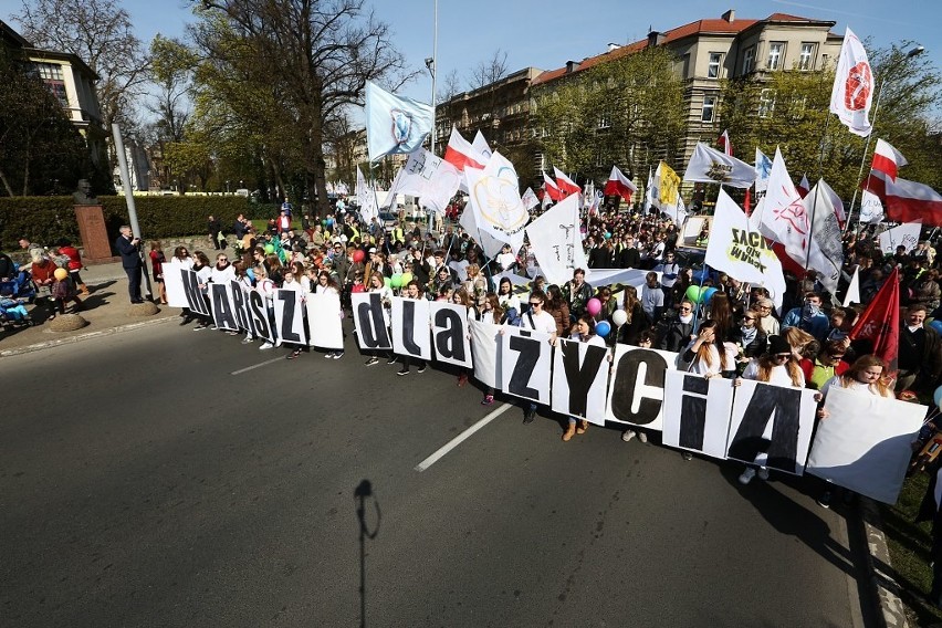 Marsz dla życia w Szczecinie