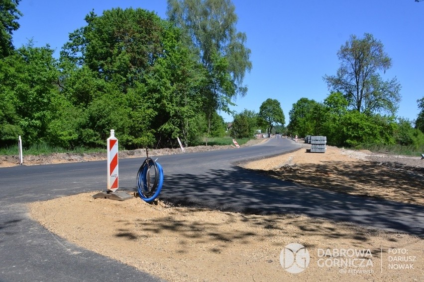 Trwa remont ulicy Letniej, prowadzącej nad Pogorię IV...