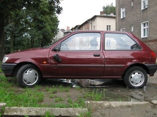 Ford Fiesta sprawcy