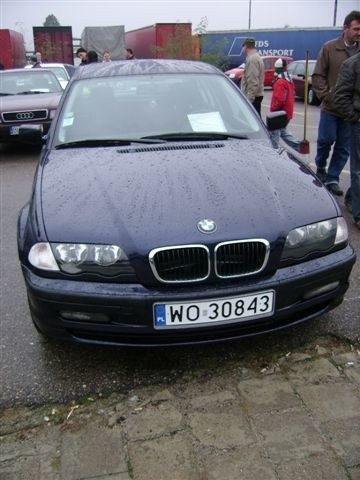 BMW 320, 2001 r., 2,0 D, wspomaganie kierownicy, centralny...