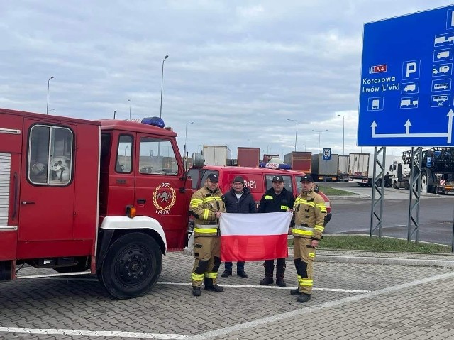 Z OSP Liszki samochód ratowniczo-gaśniczy został przekazany strażakom z Ukrainy z obwodu sumskiego