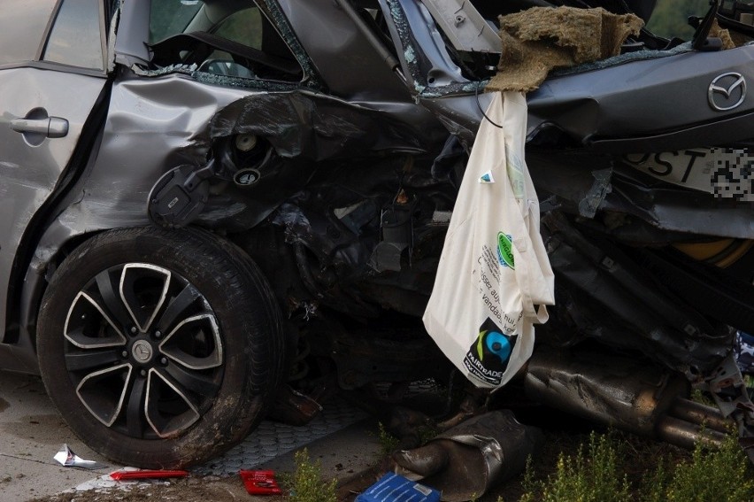 Śmiertelny wypadek na autostradzie A4, 27.09.2014