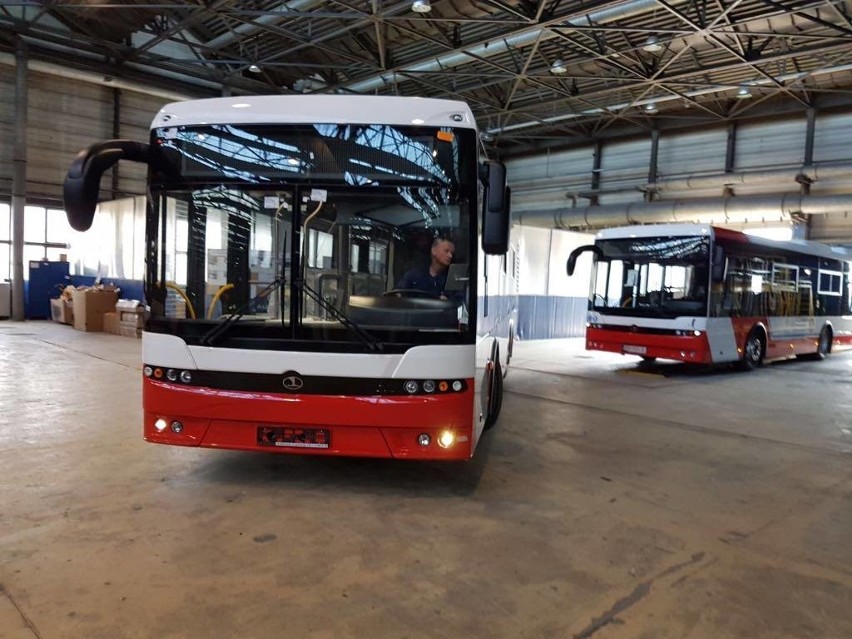 Nowe autobusy mają trafić do Brodnicy w przyszłym tygodniu. W Sanoku trwa odbiór techniczny [zdjęcia]