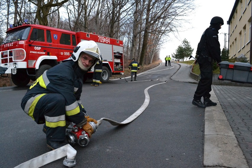 Alarm bombowy Żywiec