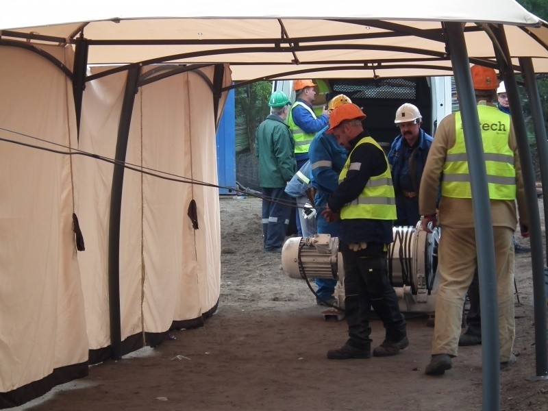 Akcja ratunkowa w kopalnia Wujek Śląsk