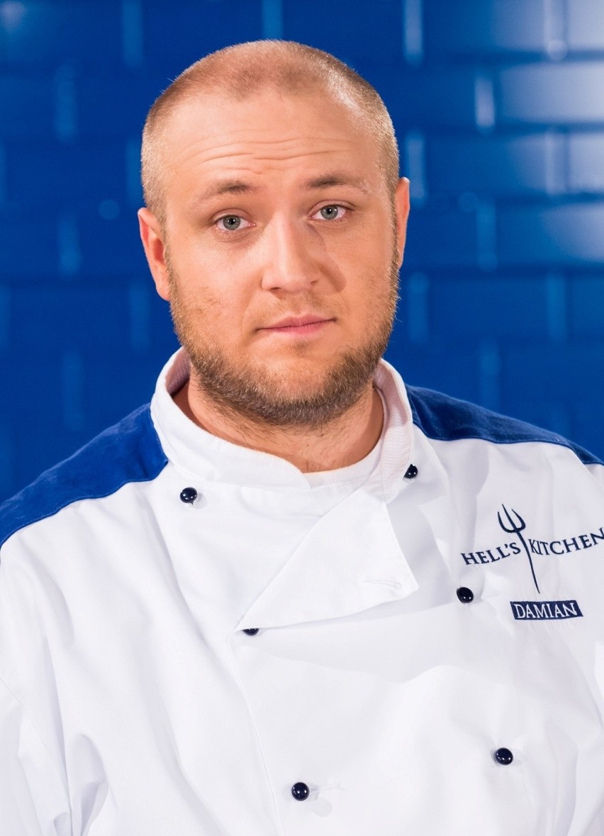 Hell's Kitchen 4. Uczestnicy programu: Damian Marchlewicz -...