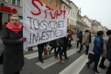 Środa Śląska: Protest przeciw budowie ogromnego zakładu naprawy silników Lufthansy