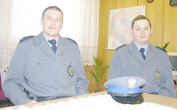 Krzysztof Borkowski (z lewej) i Piotr Podlas.