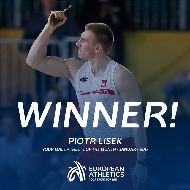 Piotr Lisek - najlepszy w styczniu.