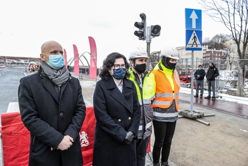 Otwarcie drugiej nitki Wiaduktu Biskupia Górka