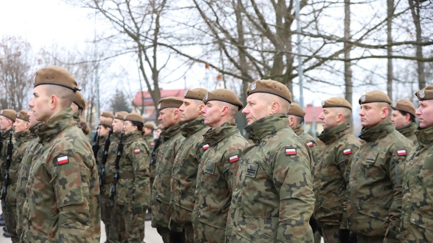 70 terytorialsów złożyło przysięgę wojskową na kieleckiej Bukówce. Zobacz zdjęcia
