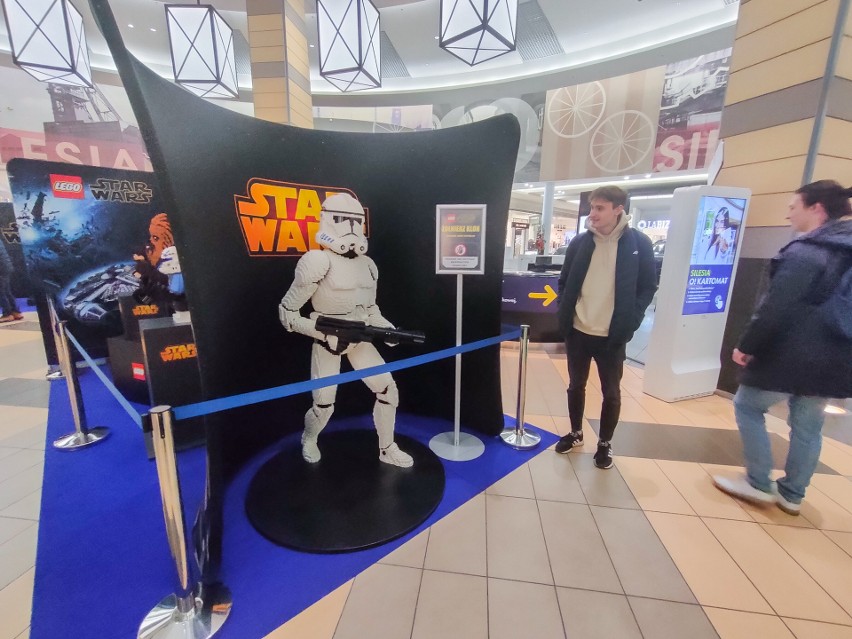 Wystawa Lego Star Wars w Silesia City Center w Katowicach...