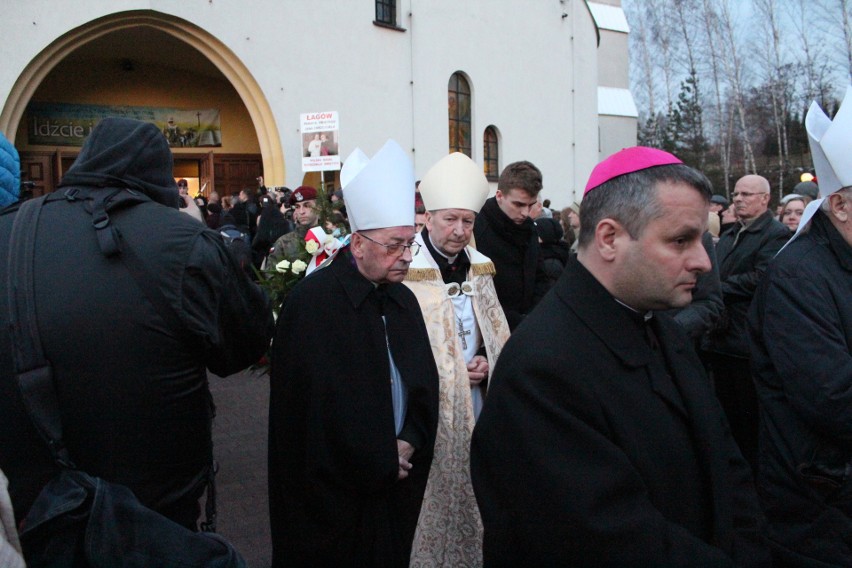 Pogrzeb Heleny Kmieć. Została pochowana w Libiążu