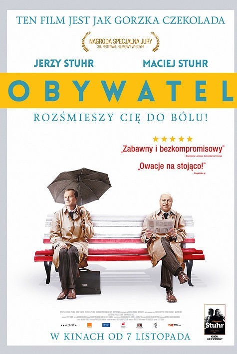 Plakat filmu "Obywatel" (fot. Opus Film)