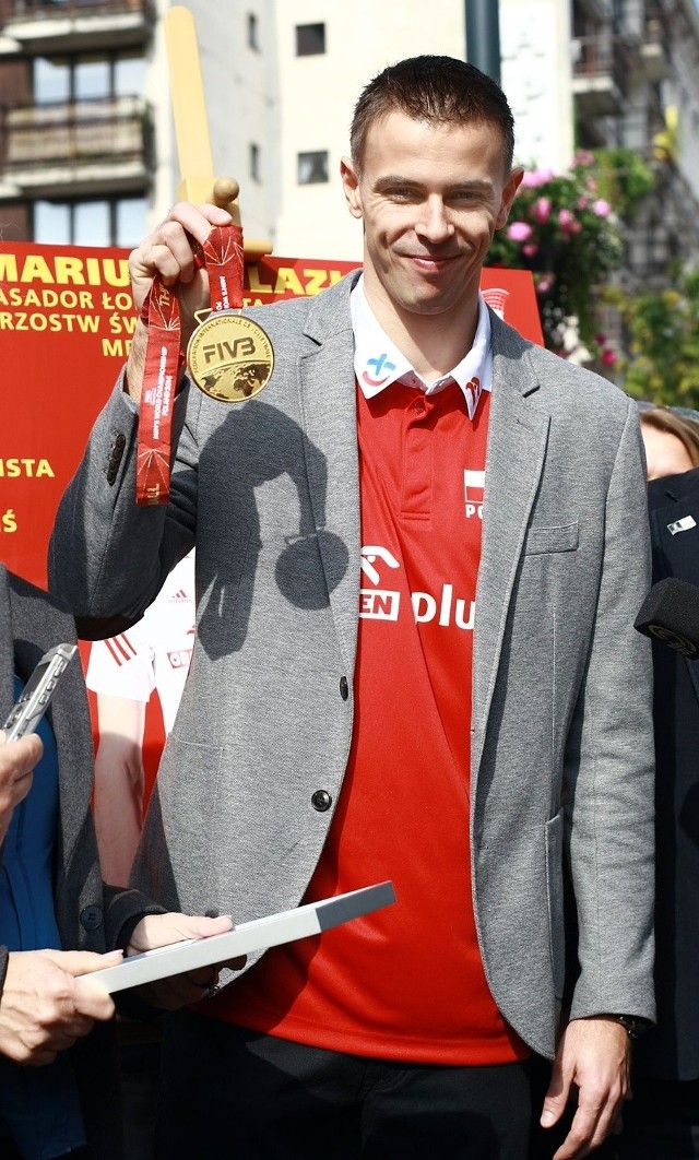 Czy Mariusz Wlazły, najlepszy zawodnik siatkarskiego mundialu, będzie patronem ulicy w Bełchatowie - mieście, w którym gra i mieszka?