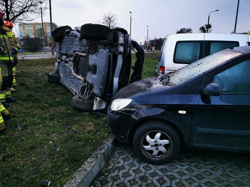 Wypadek na ulicy Gackowskiego na Szwederowie. Przed godziną...
