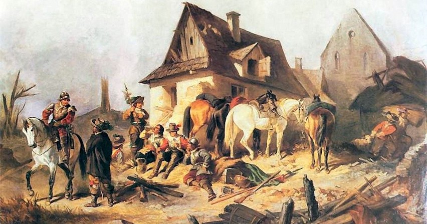 Potop szwedzki z lat 1655–1660 był jedną z najkrwawszych...