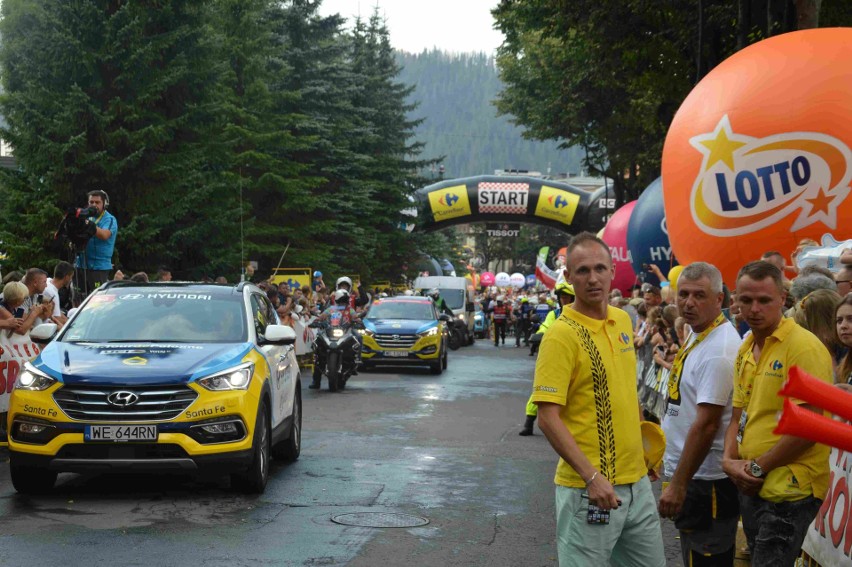 Tour de Pologne 2018: Kolarze wystartowali do przedostatniego etapu w Zakopanem [ZDJĘCIA]